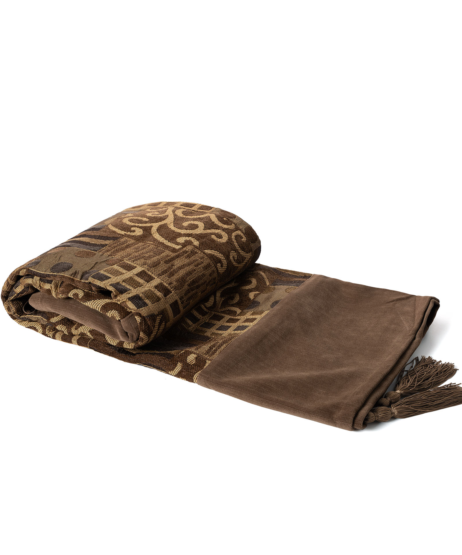 Ριχτάρι Τετραθέσιος 180x320 Silk Fashion 602 πυκνό   Λαδί