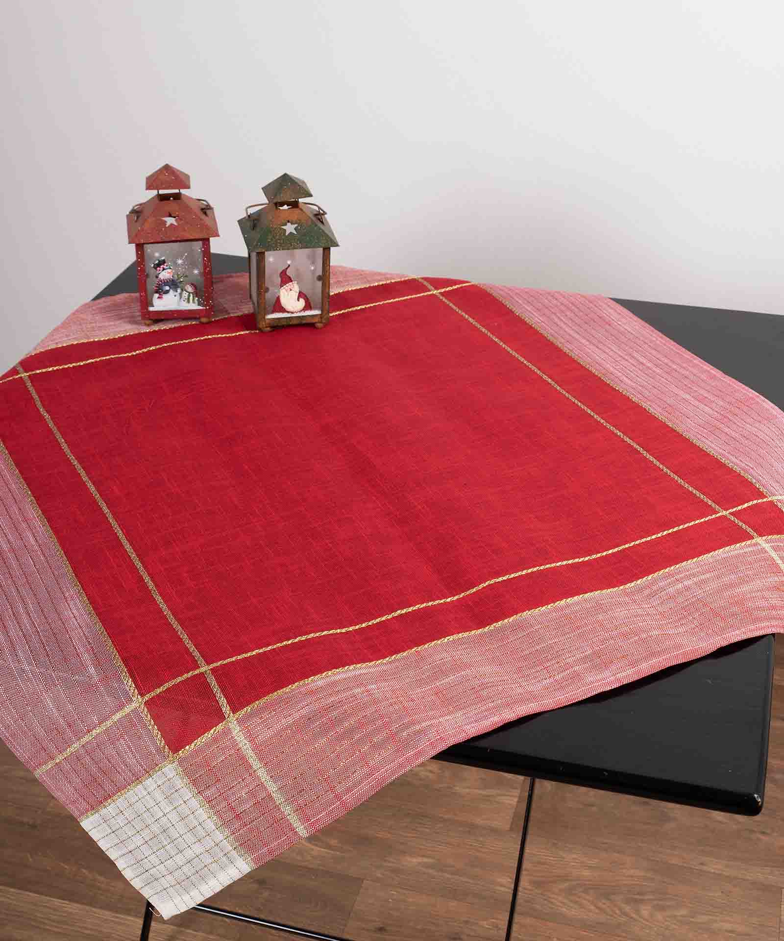 Τραπεζομάντηλο Χριστουγενιάτικο 160x220 Silk Fashion 610