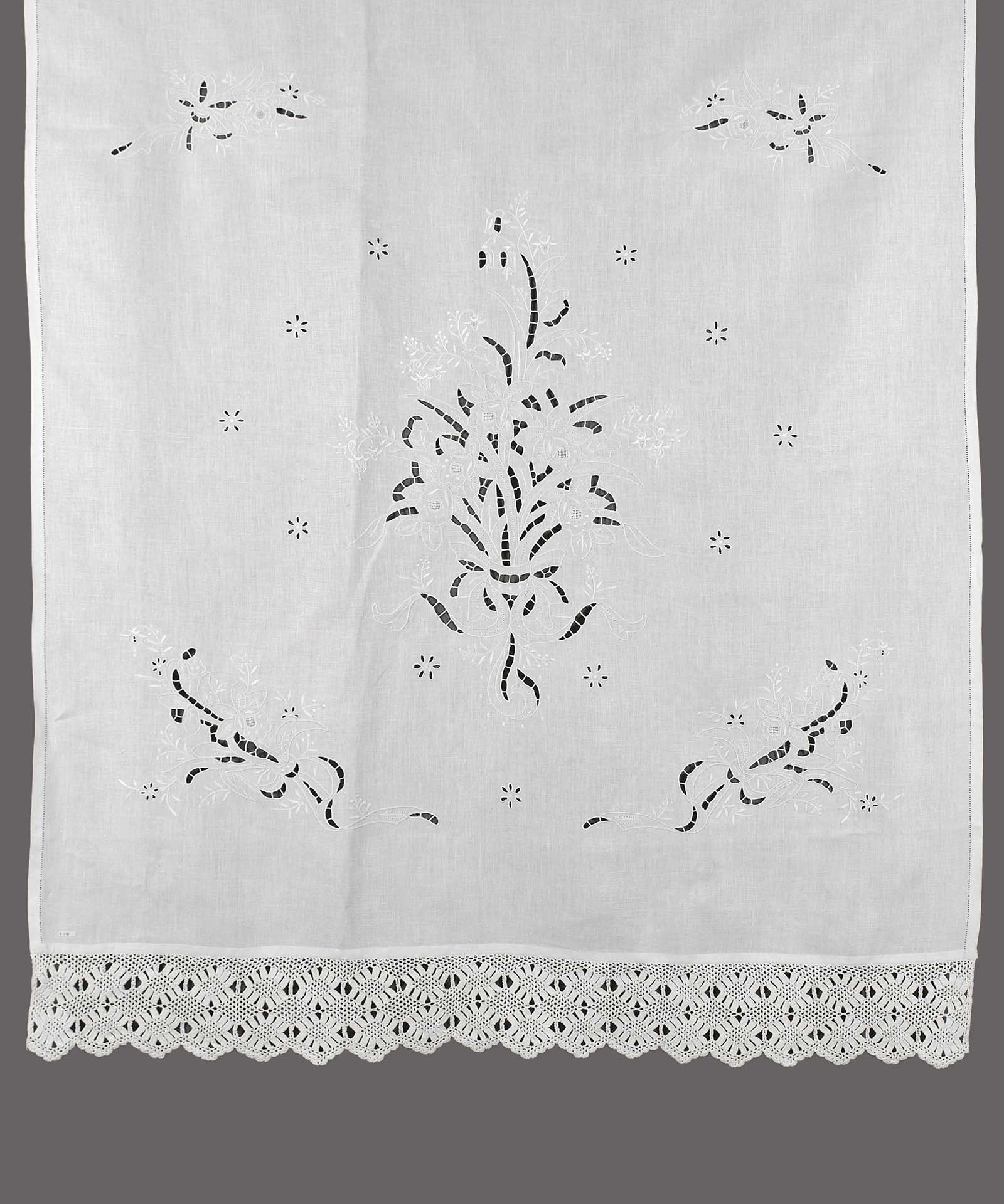 Κουρτίνα Με Τούνελ 120x150 Silk Fashion 664 Λευκό
