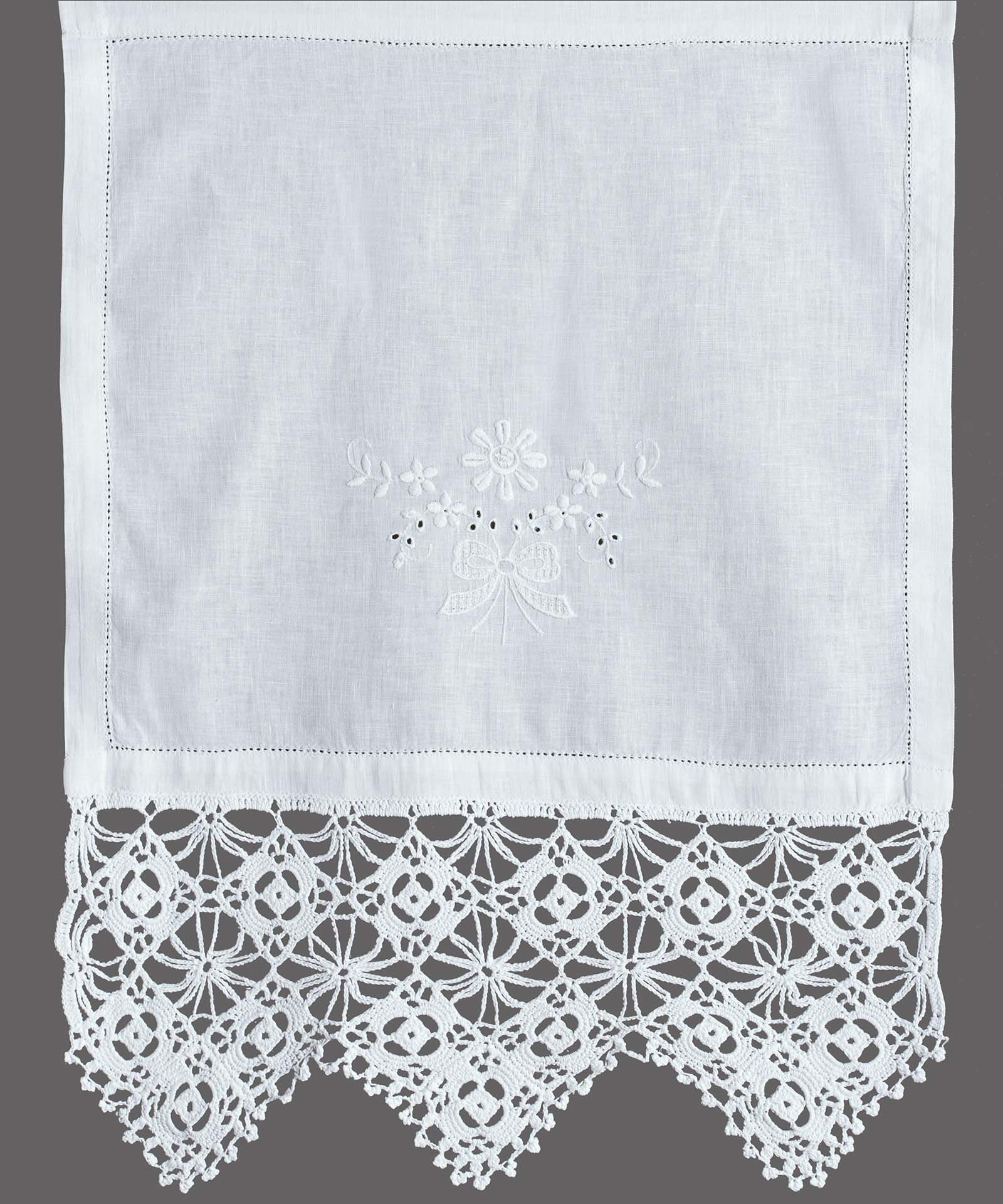 Κουρτίνα Με Τούνελ 80x150 Silk Fashion 6748 Λευκό