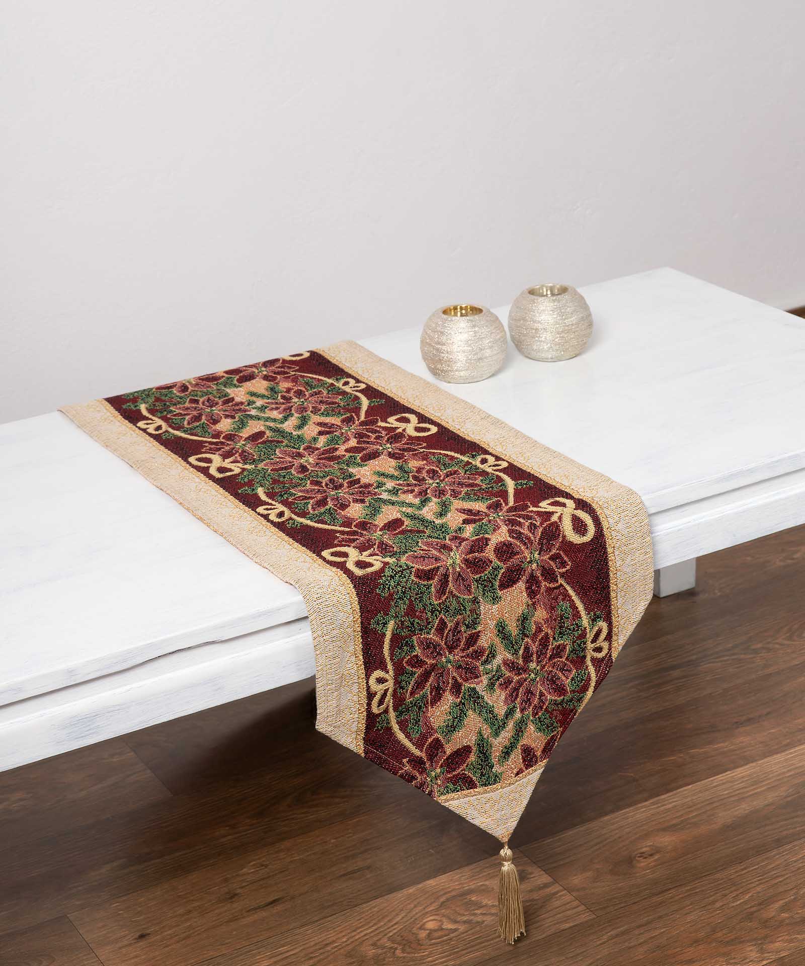 Τραβέρσα Χριστουγεννιάτικη 45x170 Silk Fashion 719