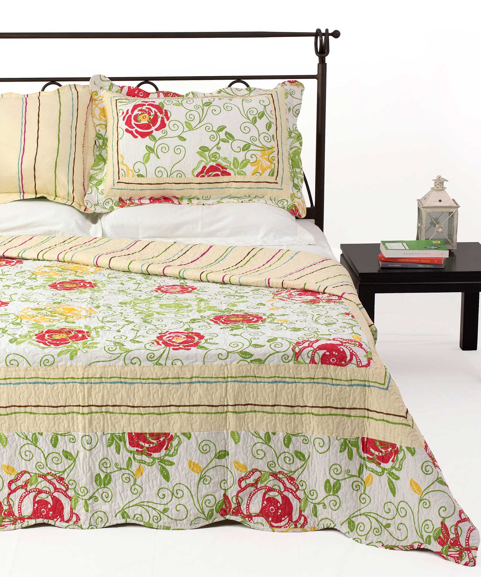 Κουβερλί Σετ Υπέρδιπλο 225x250 Silk Fashion 9142