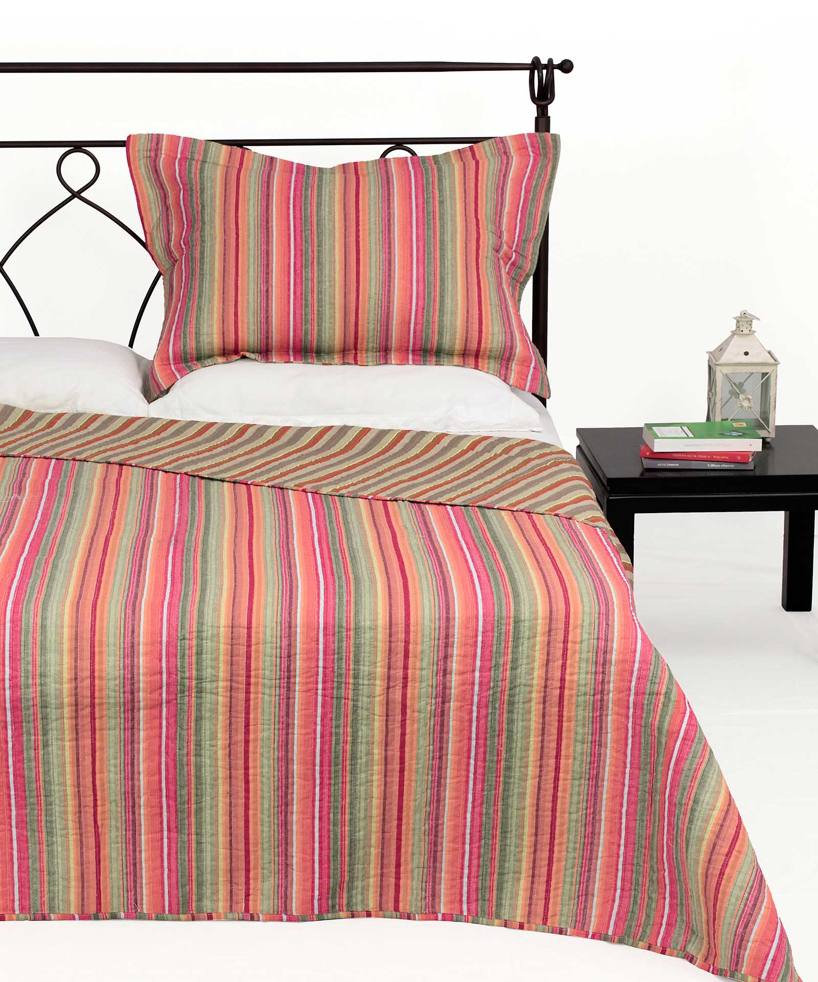 Κουβερλί Σετ Μονό 170x220 Silk Fashion 9212
