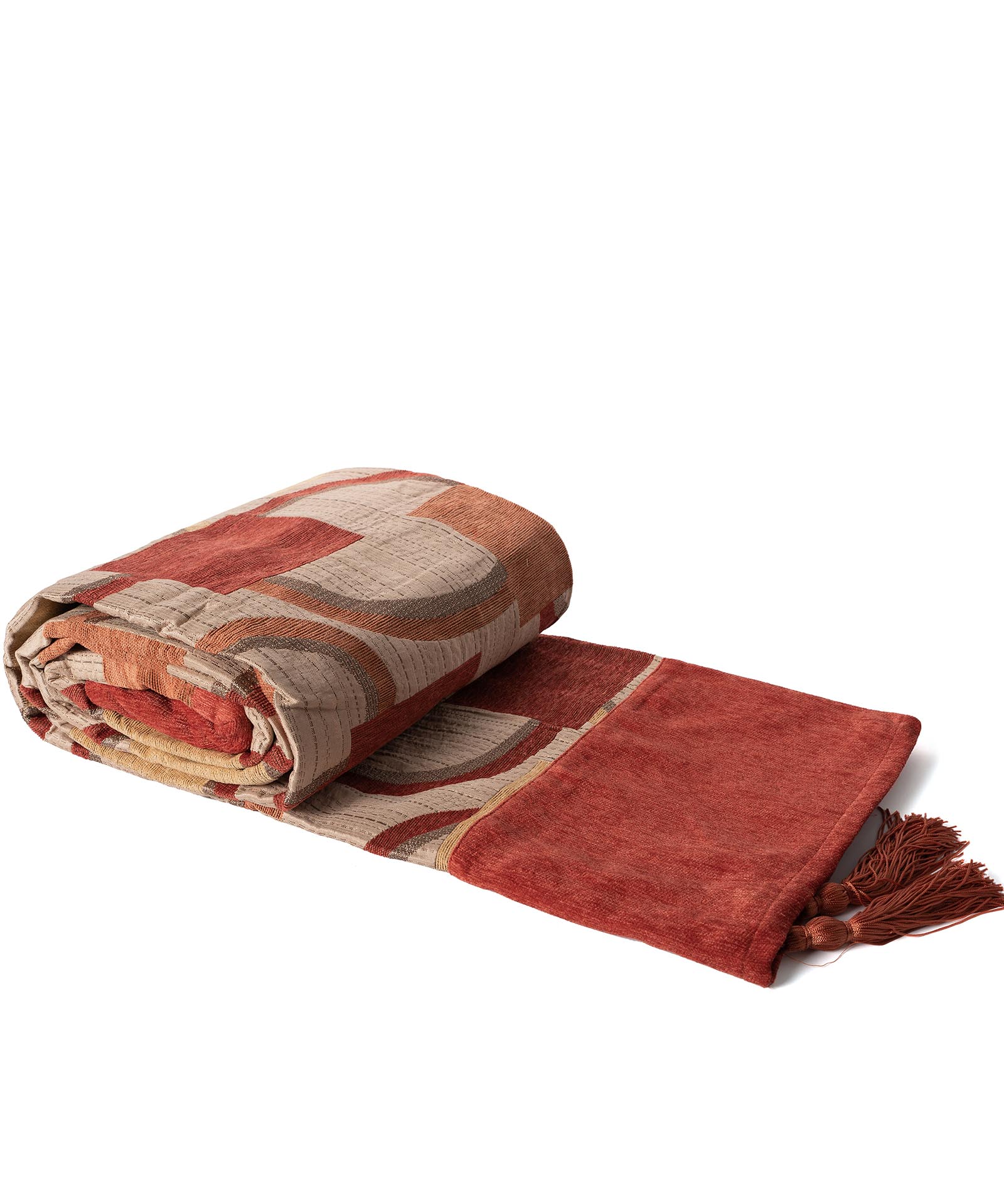 Ριχτάρι Τετραθέσιος 180x320 Silk Fashion 9216  Πορτοκαλί