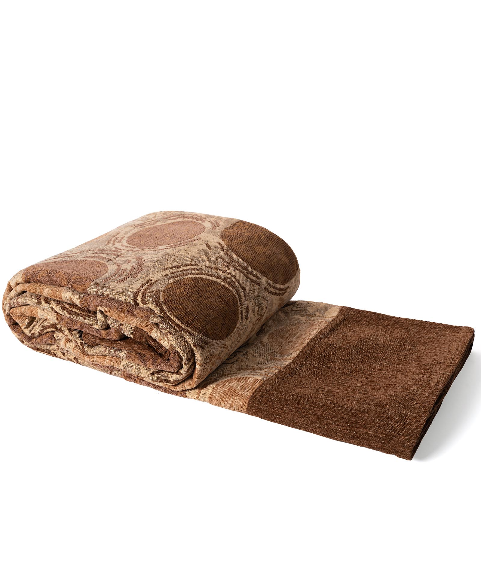 Ριχτάρι Τετραθέσιος 180x320 Silk Fashion 9217  Καφέ