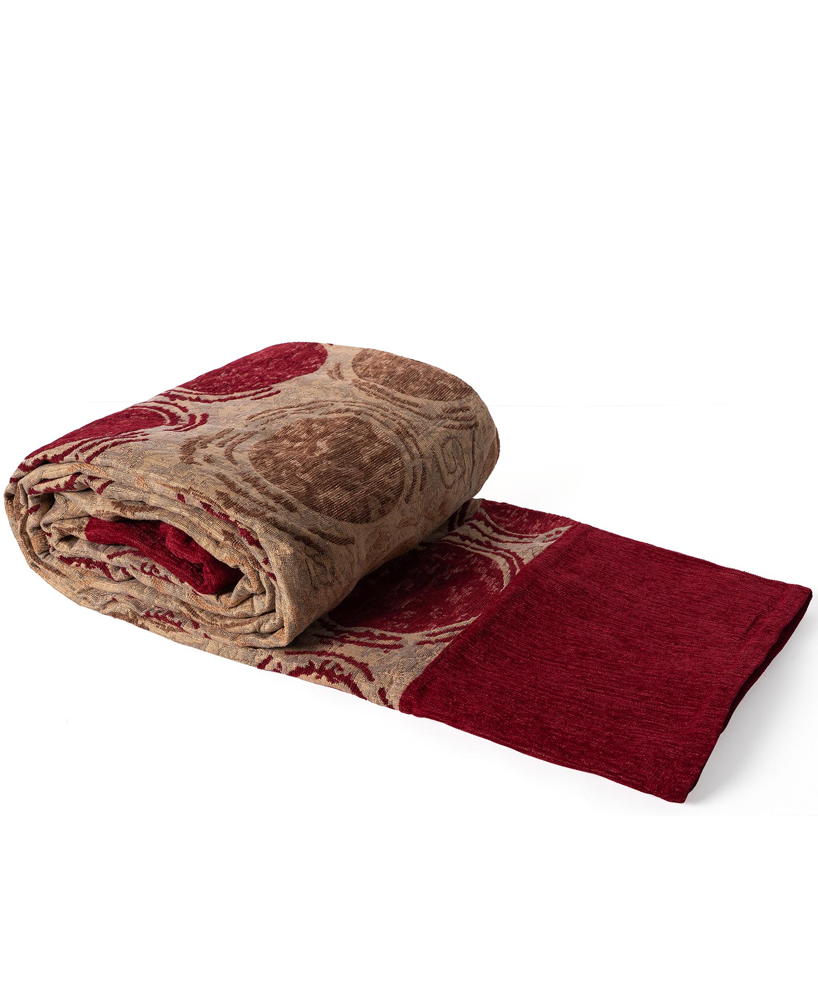 Ριχτάρι Τετραθέσιος 180x320 Silk Fashion 9217  Κόκκινο