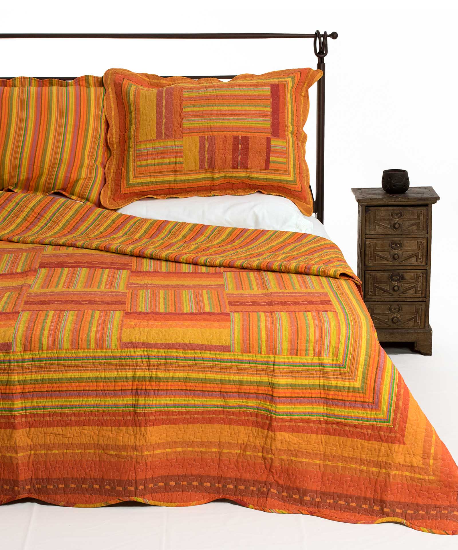 ΚΟΥΒΕΡΛΙ  σετ (220cm x 240cm + 2 x 50cm x 70cm) 8014