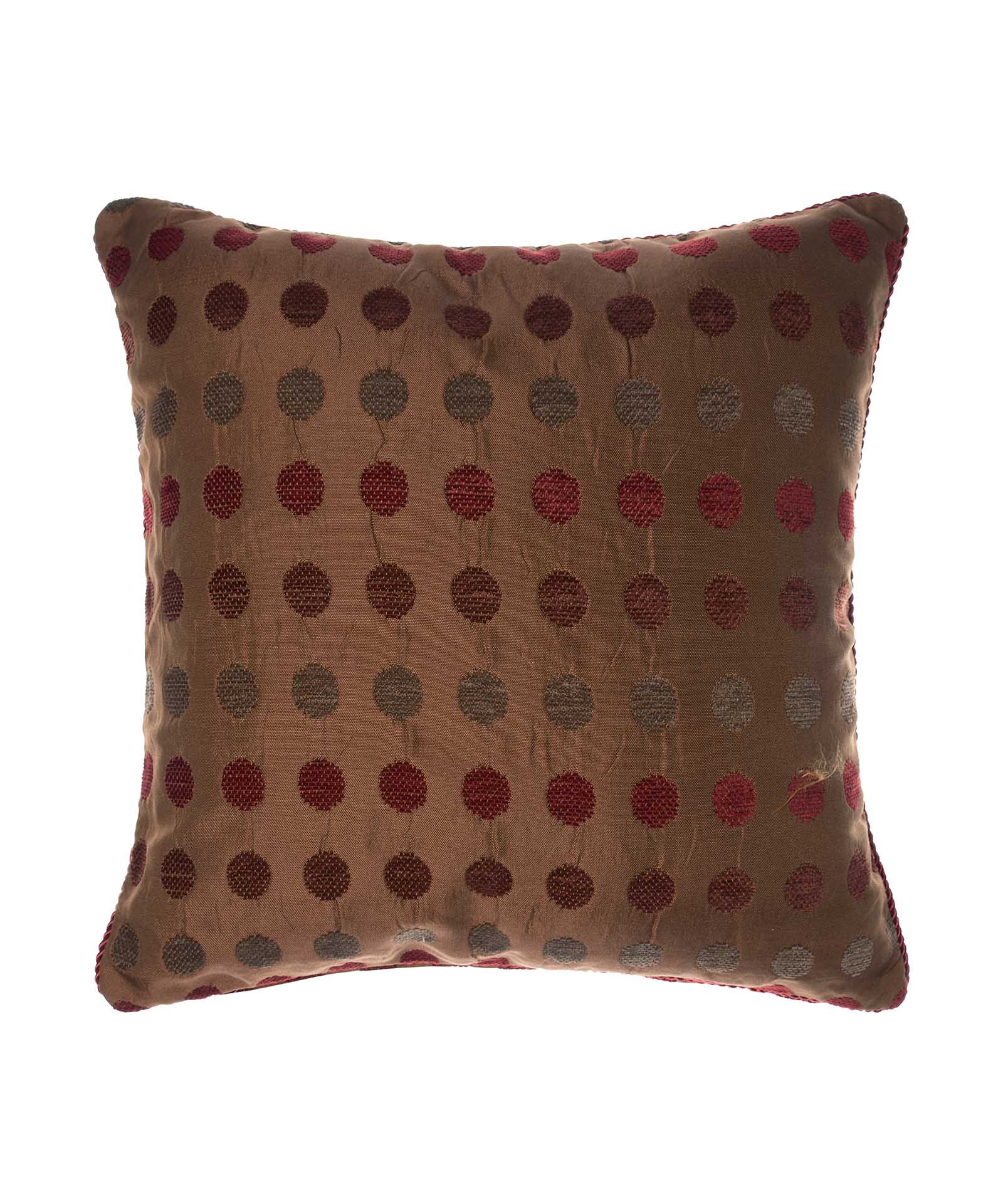 ΜΑΞΙΛΑΡΟΘΗΚΗ 602 (45cm x 45cm) πουά μπορντώ