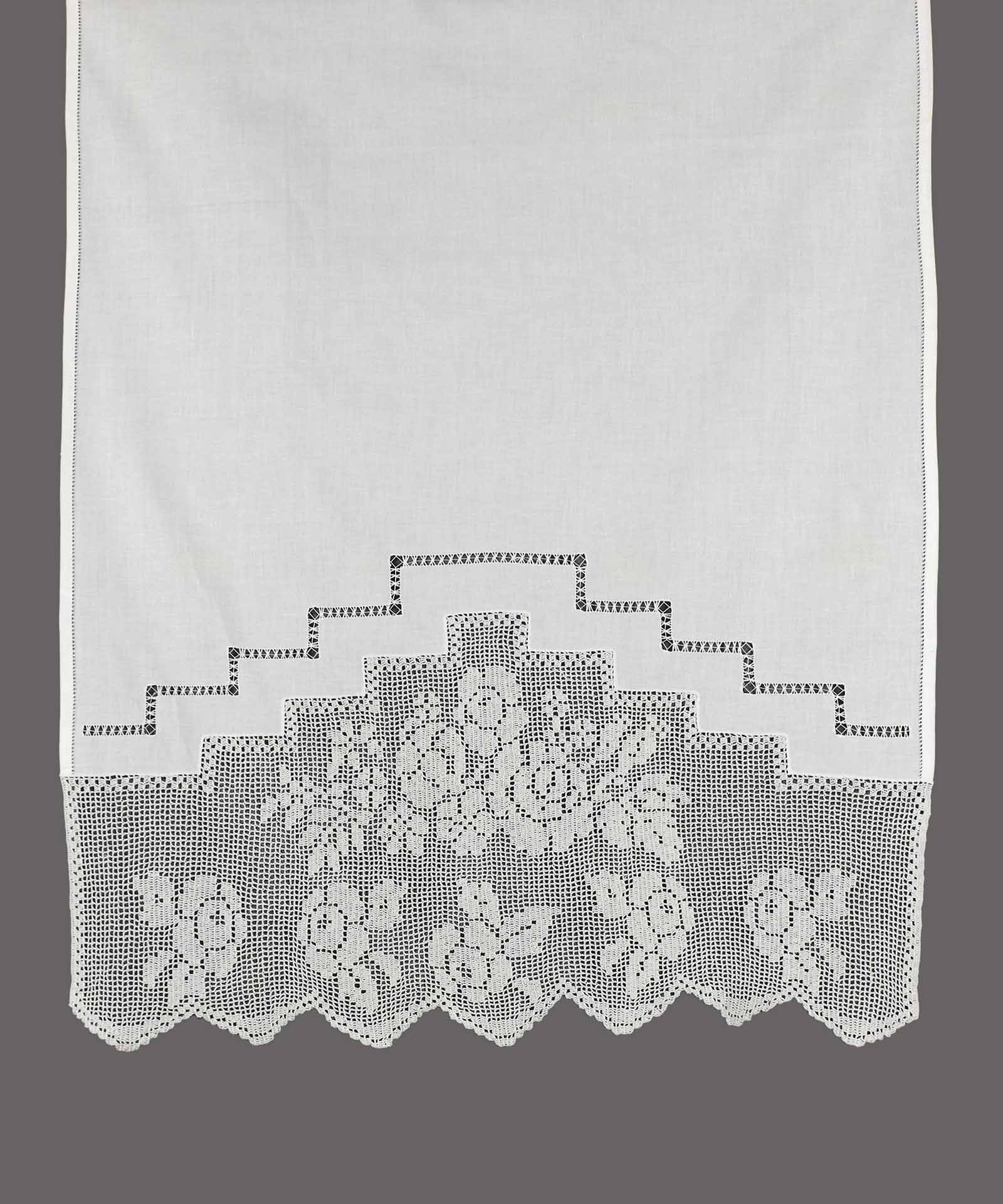 Κουρτίνα Με Τιράντες 80x120 Silk Fashion BG11 Ecru
