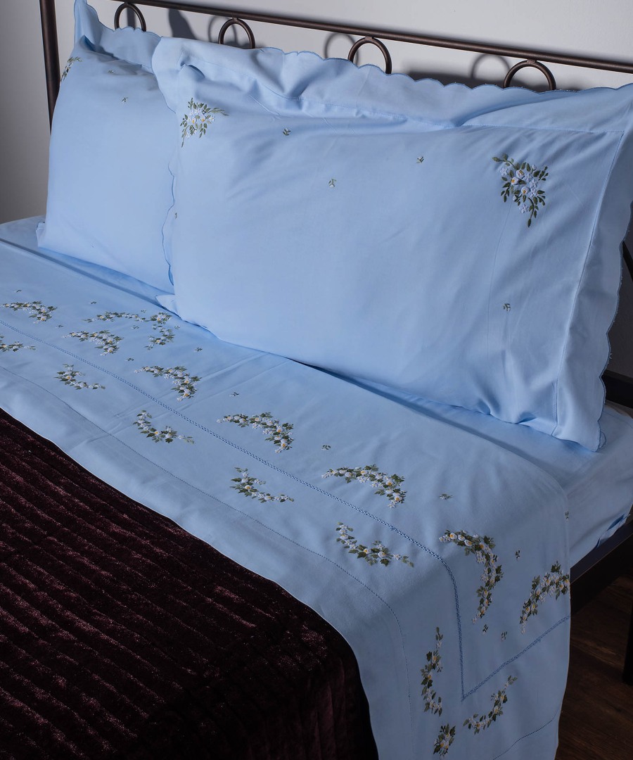 ΧΕΙΡΟΠΟΙΗΤΟ ΡΟΚΟΚΟ ΣΕΝΤΟΝΙ 7003 ΤΕΣΣΑΡΩΝ ΤΕΜΑΧΙΩΝ (225CM X 270CM)  ΣΙΕΛ