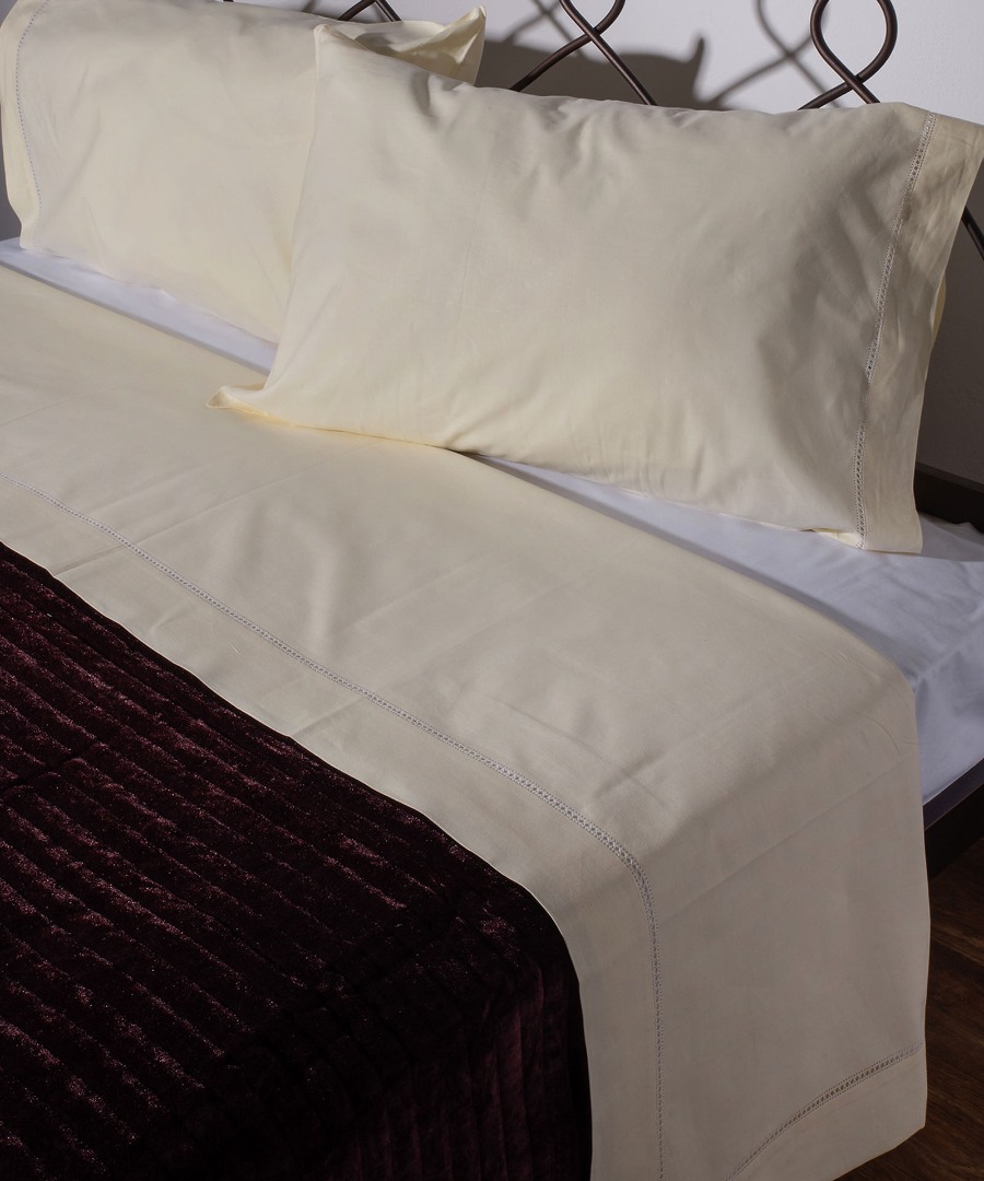 ΧΕΙΡΟΠΟΙΗΤΟ ΣΕΝΤΟΝΙ ΜΕ ΑΖΟΥΡ ΝΧ46 ΤΡΙΩΝ ΤΕΜΑΧΙΩΝ (225CM X 250CM) ΚΙΤΡΙΝΟ