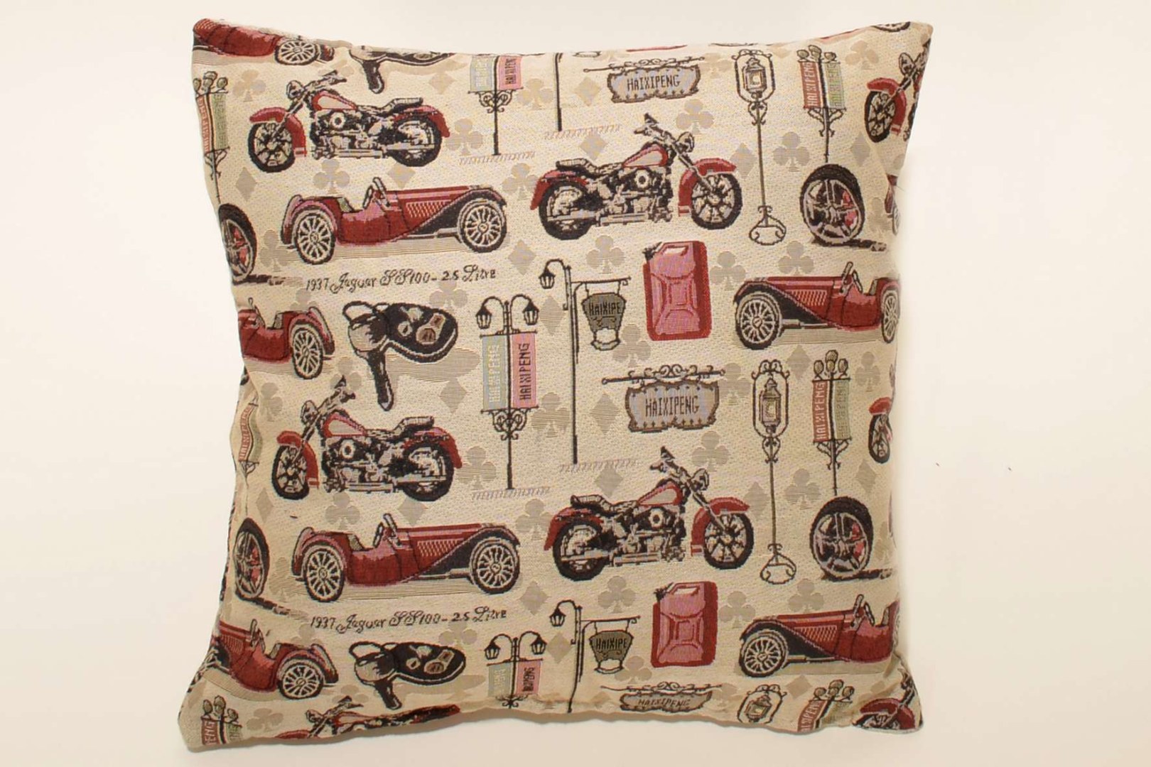 Μαξιλαροθήκη Διακοσμητική 45x45 Silk Fashion    Cars And Bikes 