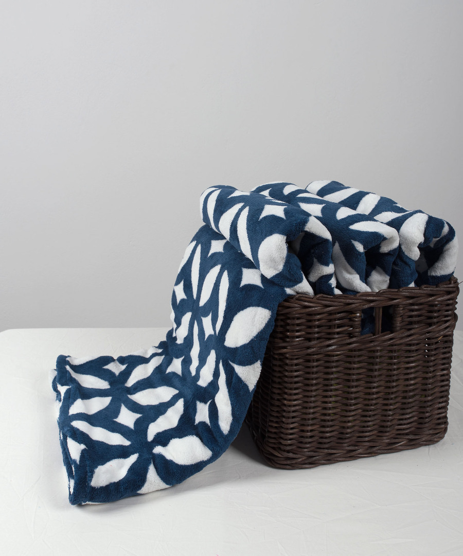 κουβέρτα coral fleece (220cm x 240cm) σταυρός