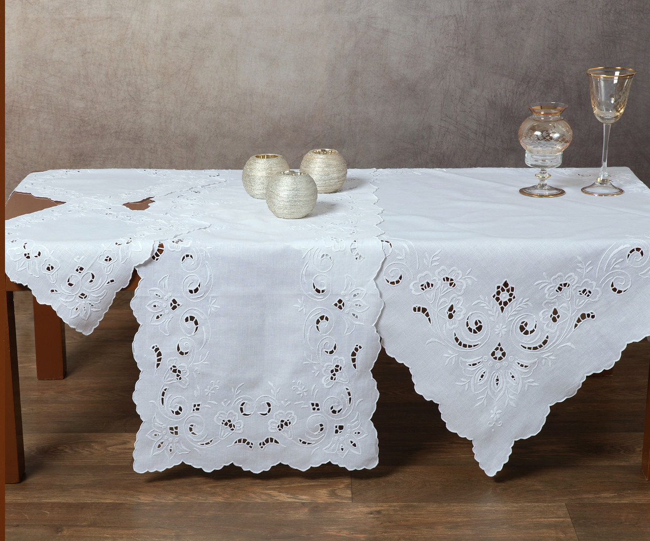 Χειροποίητο Τραπεζομάντηλο 170x230 Silk Fashion SP2