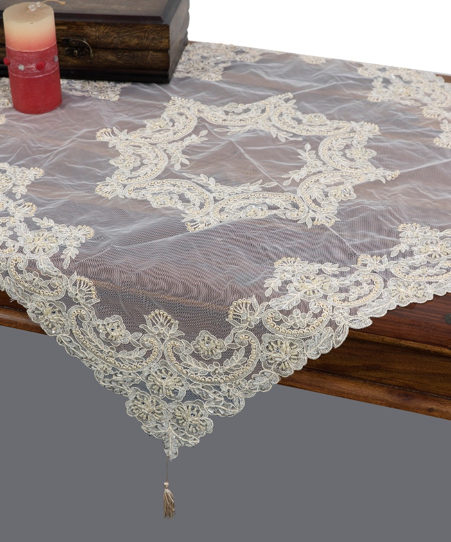 τραβέρσα  (45cm X 170cm) YL135-128A λευκό