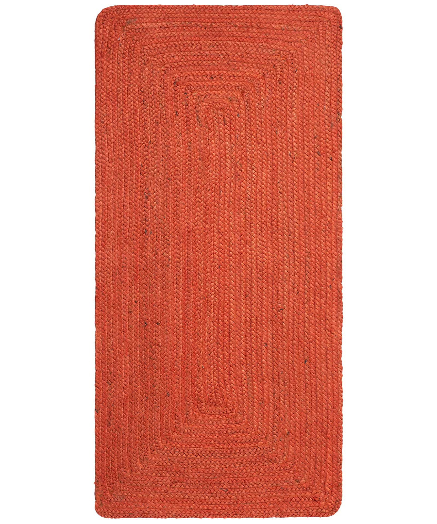 Χαλί γιούτα 1718 (160cm x 230cm) teracotta