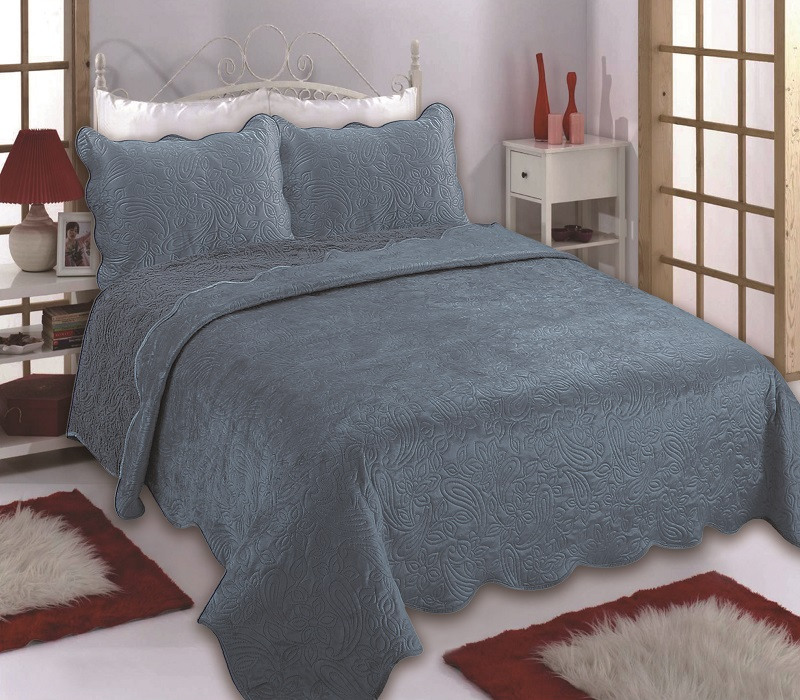 Κουβέρτα βελούδο με sherpa NX2211 (220cm x 240cm + 2x50cm x 70cm) raf