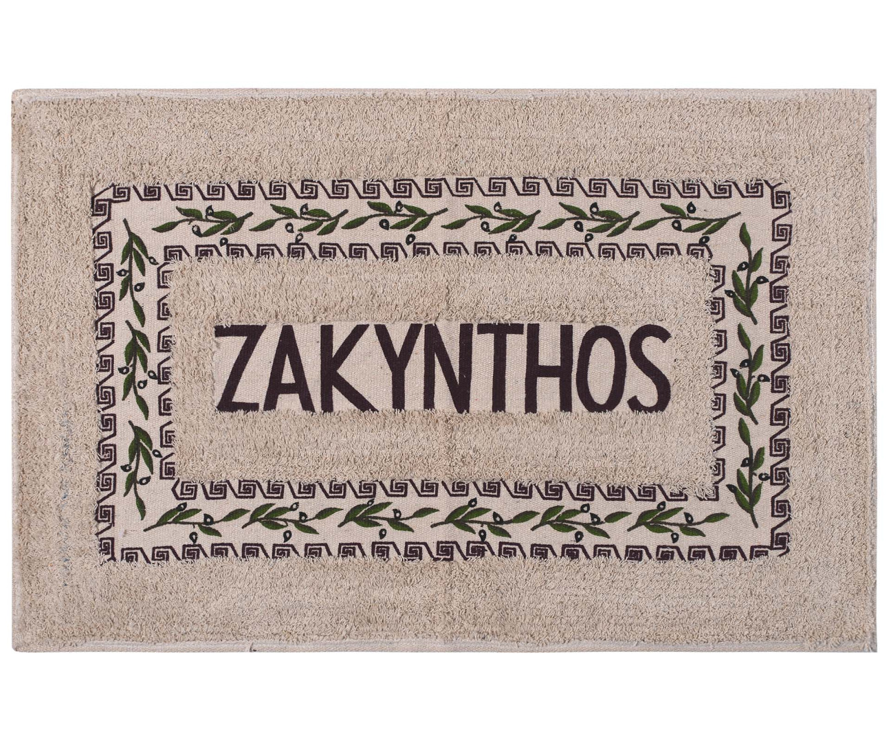 Πατάκι ελιά Ζάκυνθος (50cm x 80cm) καφέ
