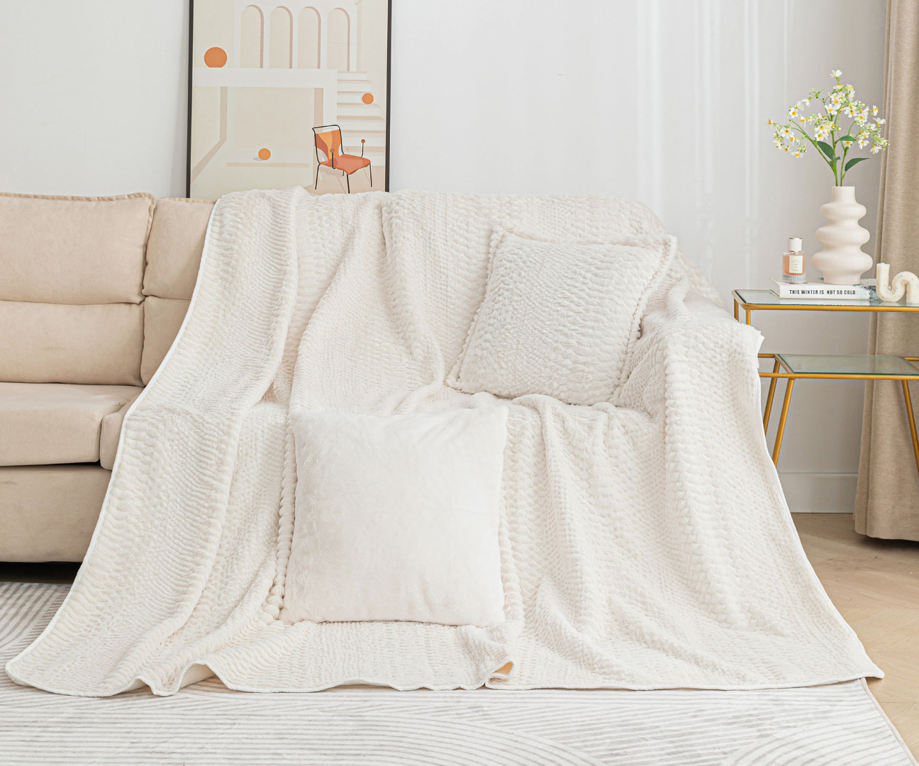 ΡΙΧΤΑΡΙΑ NX201 (180cm x 320cm) IVORY