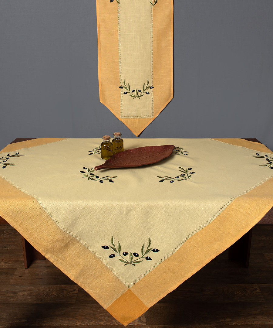 Σετ 3 τεμαχίών bg23a (40cm x 110cm 2x40cm x 40cm) κίτρινο