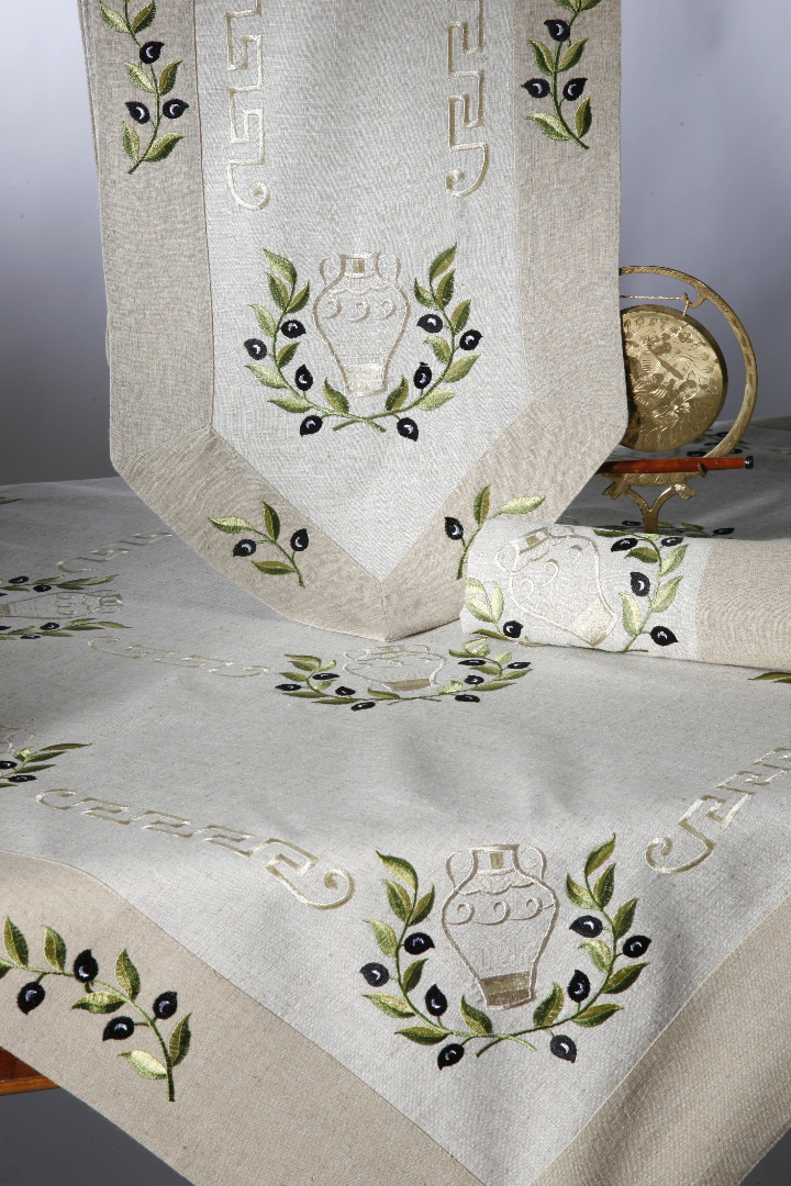 Τραπεζοκαρέ 05 (135cm x 135cm)