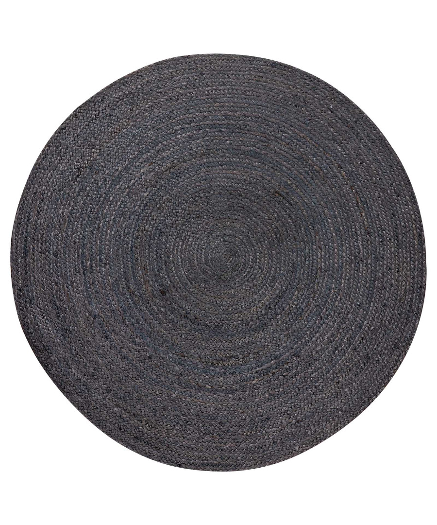 Χαλί γιούτα 1754 (150cm) dark grey