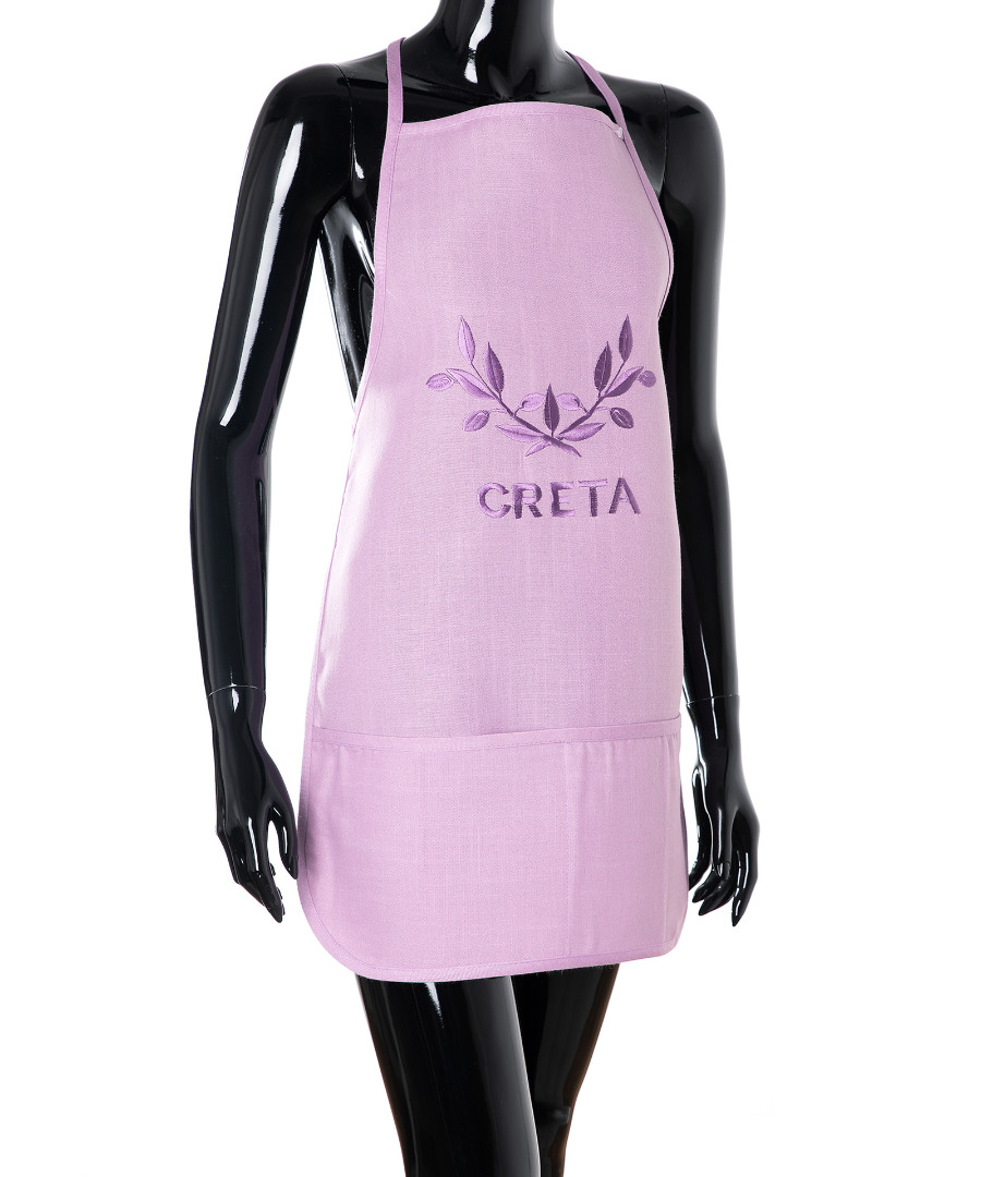 Ολόσωμη ποδιά BG23a (50cm x 70cm) λιλά CRETA