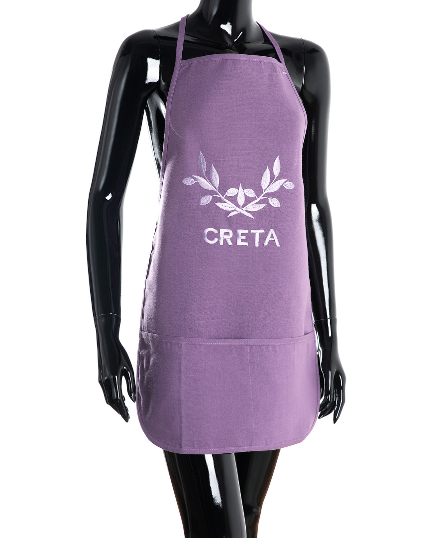 Ολόσωμη ποδιά BG23a (50cm x 70cm) μώβ CRETA