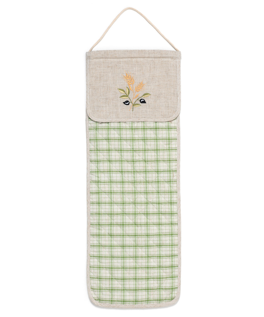 Σακούλα ψωμιού 1312 (25cm x 70cm) πράσινο