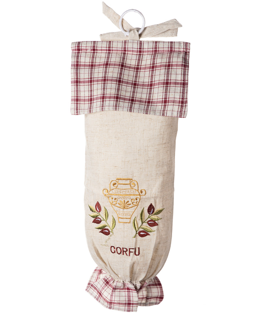 Σακουλοθήκη 1313 (23cm x 54cm) κόκκινο CORFU