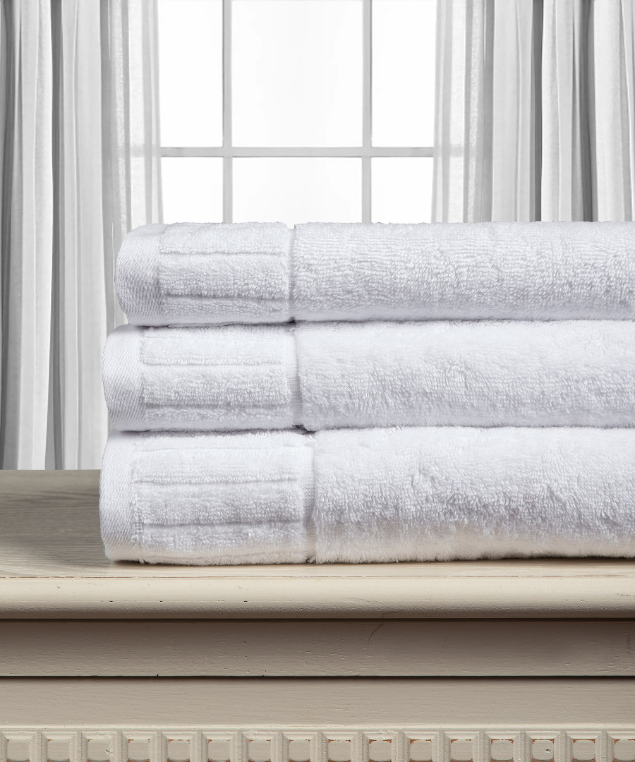 Βαμβακερή πετσέτα ΜΕΛΩΔΙΑ 600gsm (40cm x 60cm) white