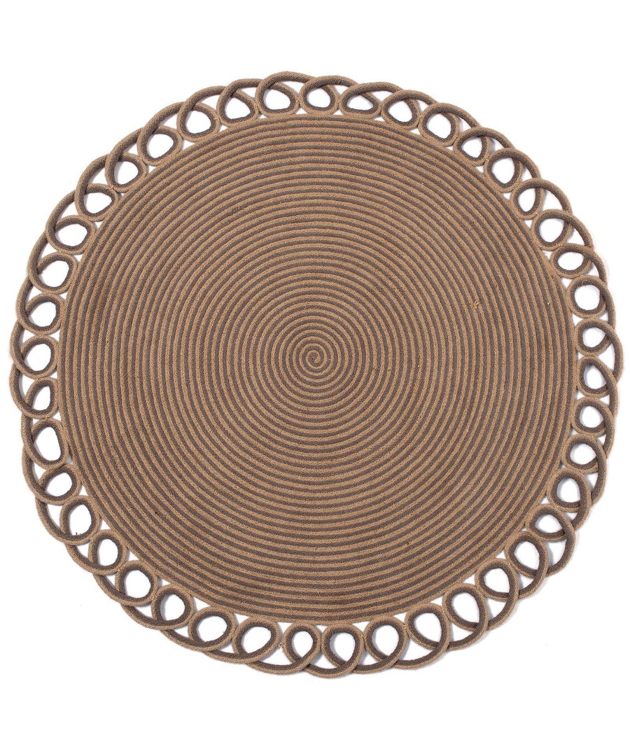 Χαλί γιούτα 1911 (120cm) light grey