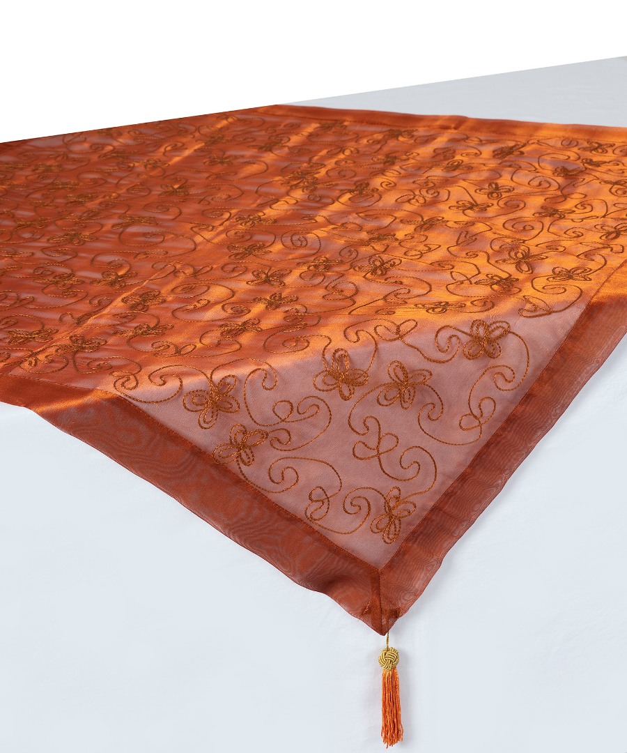 Καρέ (90cm x 90cm) 0001061A Κεραμιδί