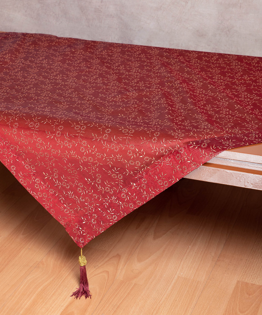 Καρέ (90cm x 90cm) 0001061Β Μπορντώ