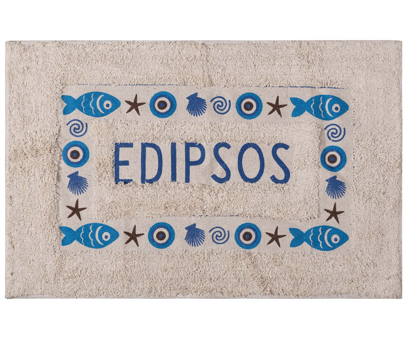Πατάκι μάτι EDIPSOS (40cm x 60cm) μπλέ