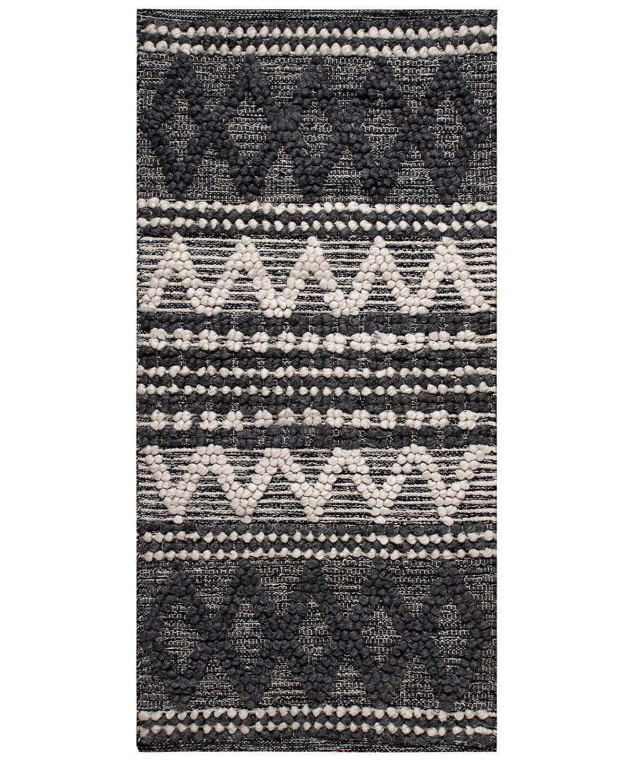 Πατάκι taj mahal (60cm x 130cm) σκούρο γκρί