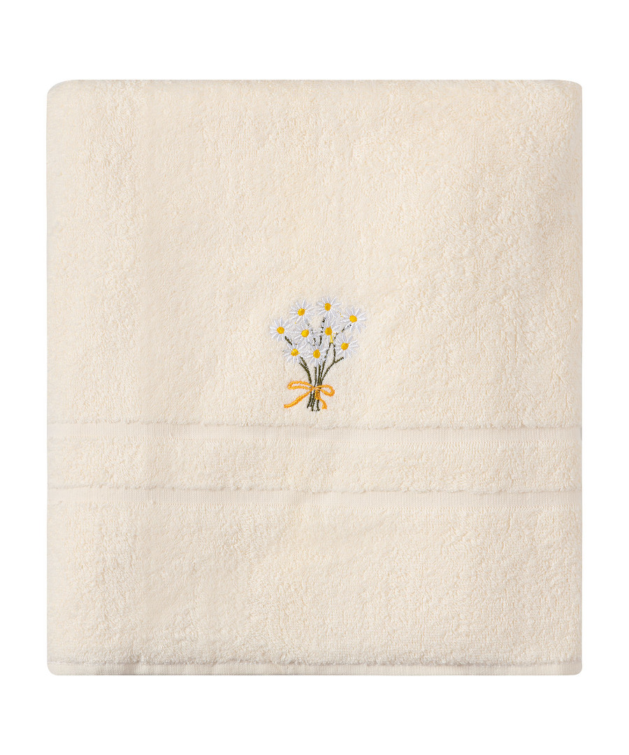 Πετσέτα Σώματος ( 100cm x 150cm ) Ivory Χαμομήλι