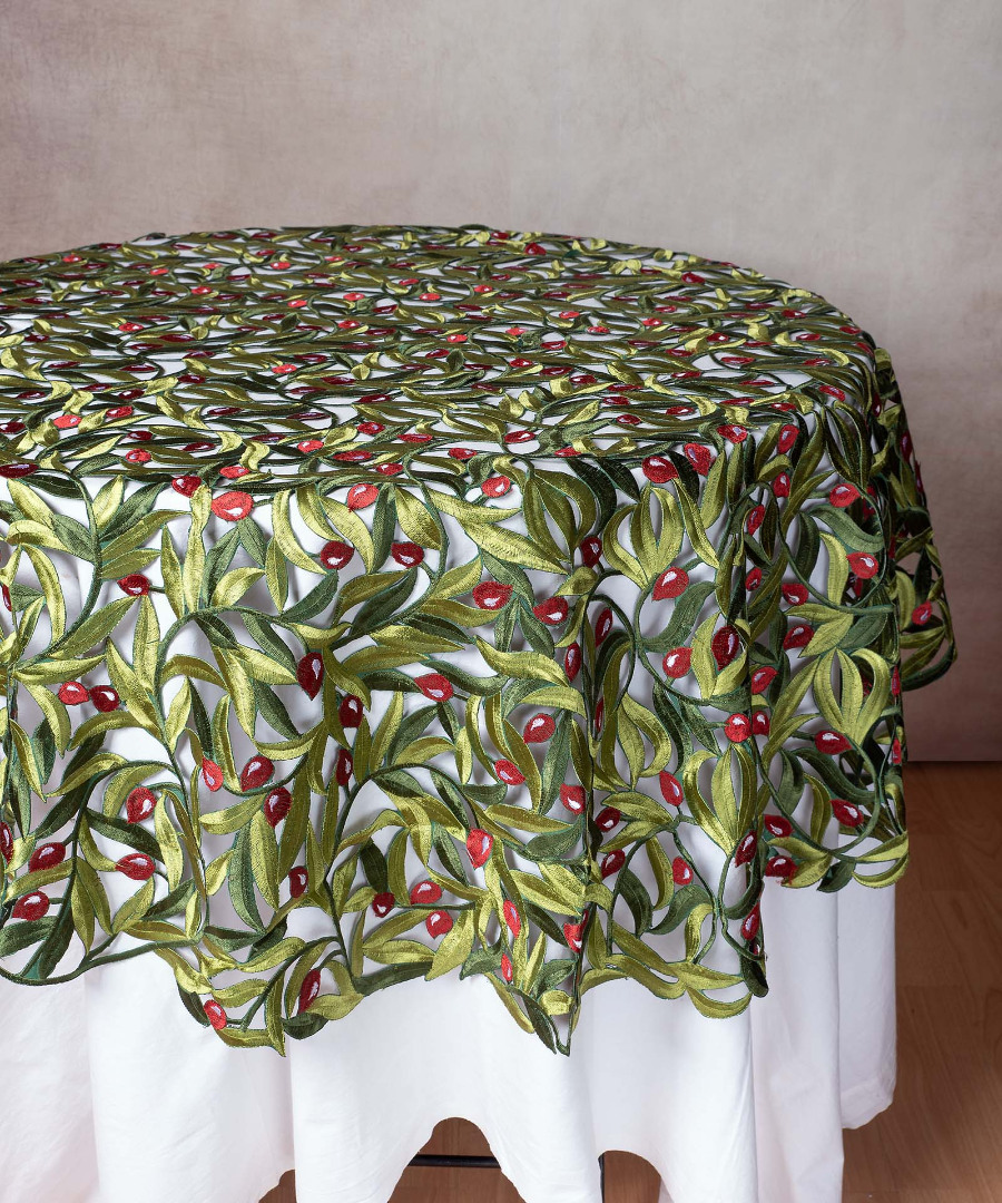 Ροτόντα 2352 (85cm) κόκκινη ελιά