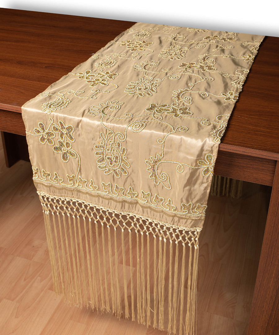 Σατέν τραβέρσα 7710 (50cm x 210cm) χρυσό
