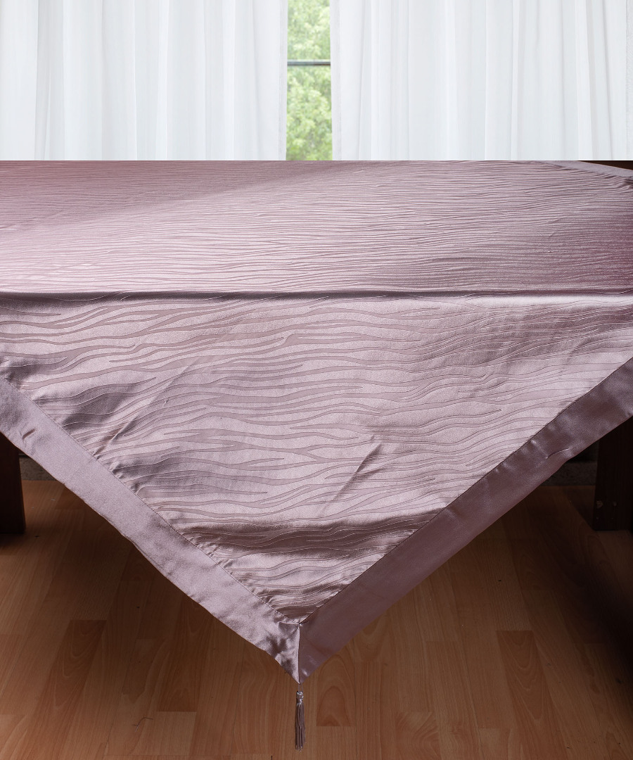 Σατέν τραπεζομάντηλο 2009 (130cm x 160cm) μώβ