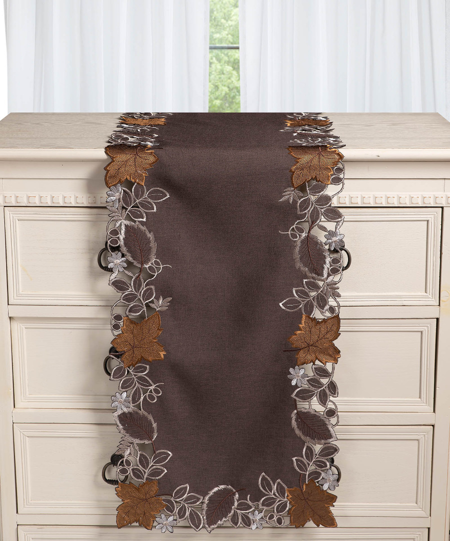 Τραβέρσα 19315 (38cm x 172cm) καφέ