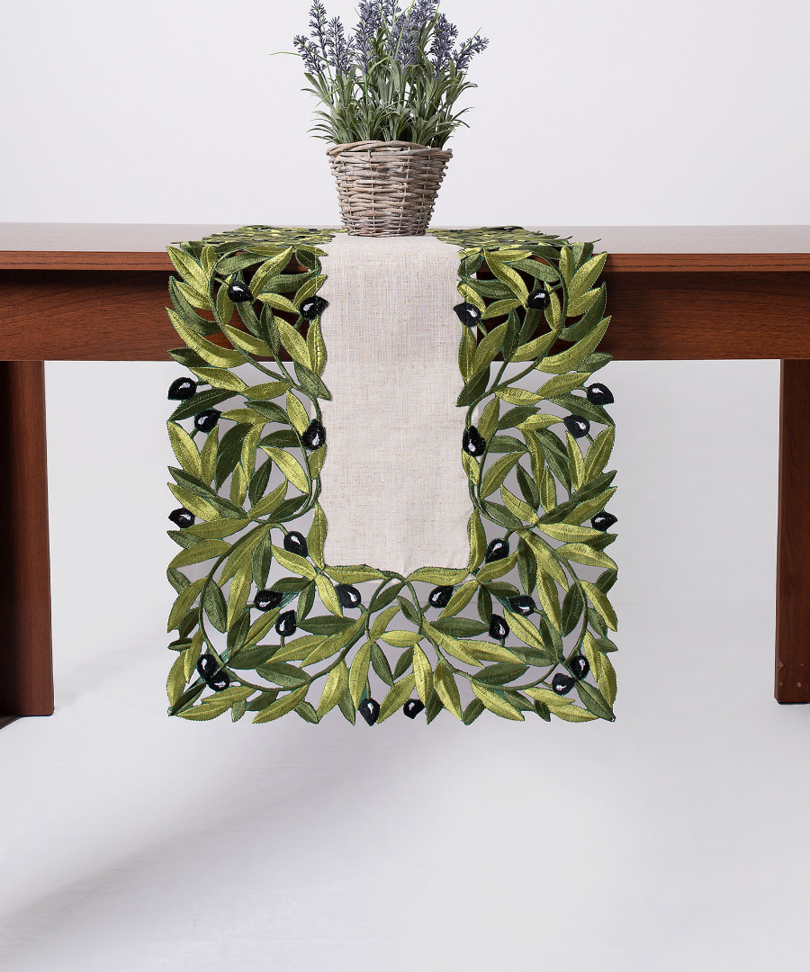 Τραβέρσα 2353 (40cm x 100cm) μαύρη ελιά