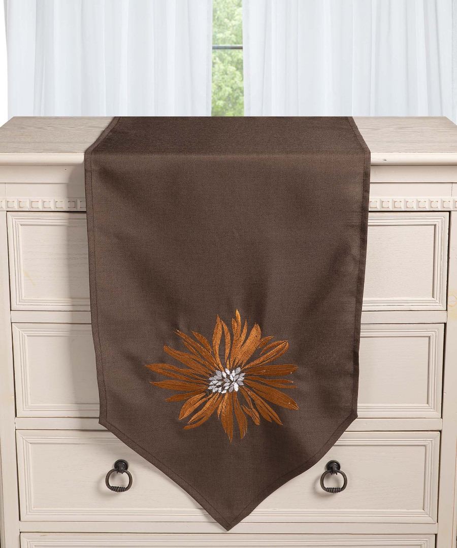 Τραβέρσα 5227 (45cm x 170cm) καφέ