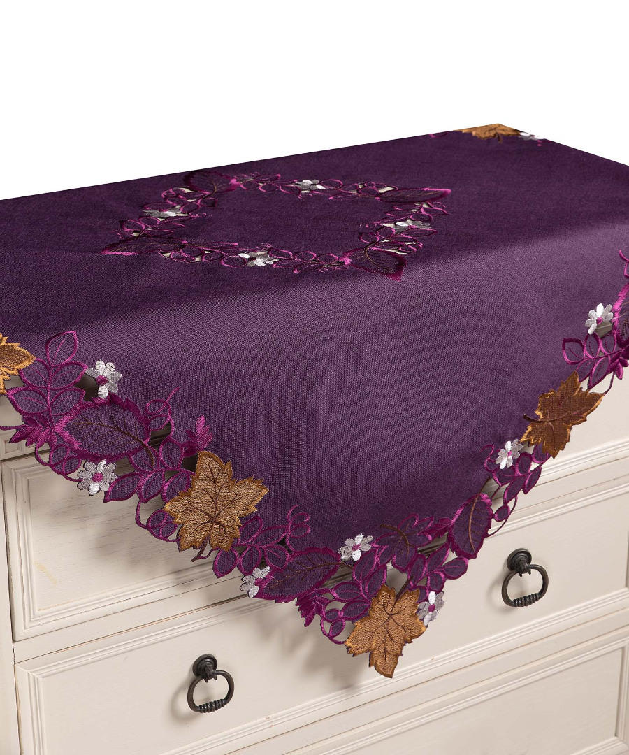 Τραπεζοκαρέ 19315 (130cm x 130cm) μώβ