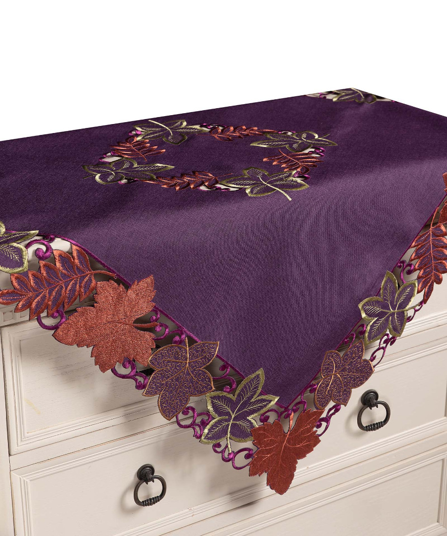 Τραπεζοκαρέ 19612 (130cm x 130cm) μώβ