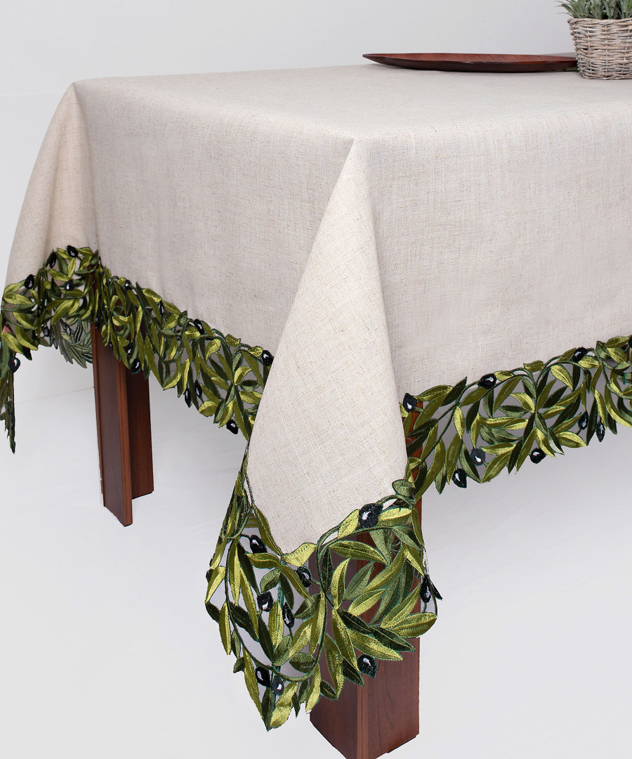 Τραπεζομάντηλο 2353 (160cm x 210cm) μαύρη ελιά