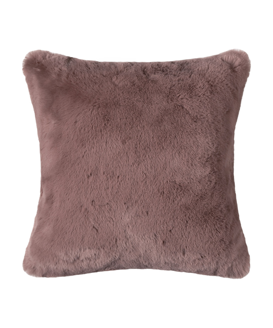 ΜΑΞΙΛΑΡΟΘΗΚΗ RABBIT FUR (45cm x 45cm) PURPLE