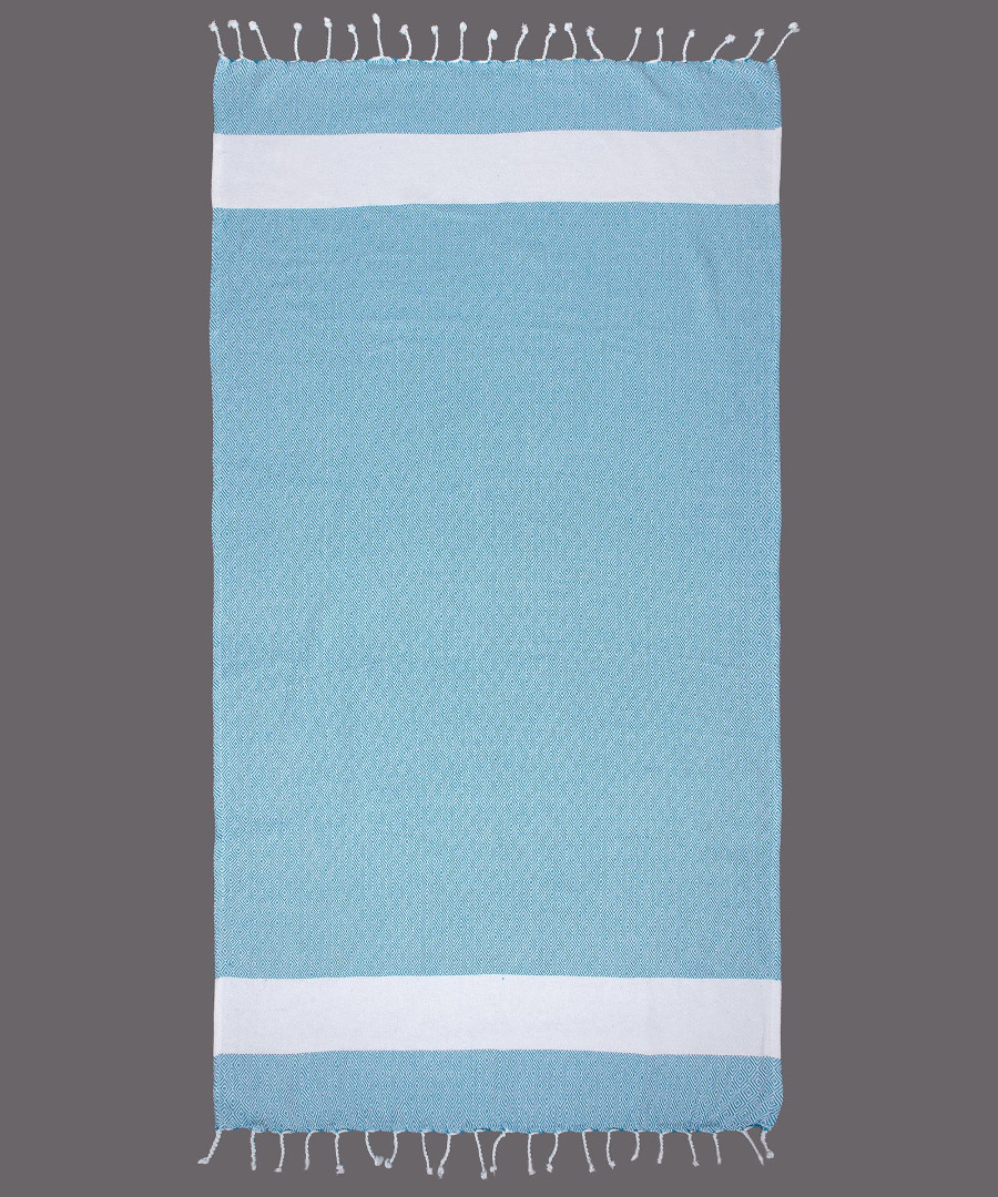 Pestemal nkp12 (90cm x 180cm) σιέλ