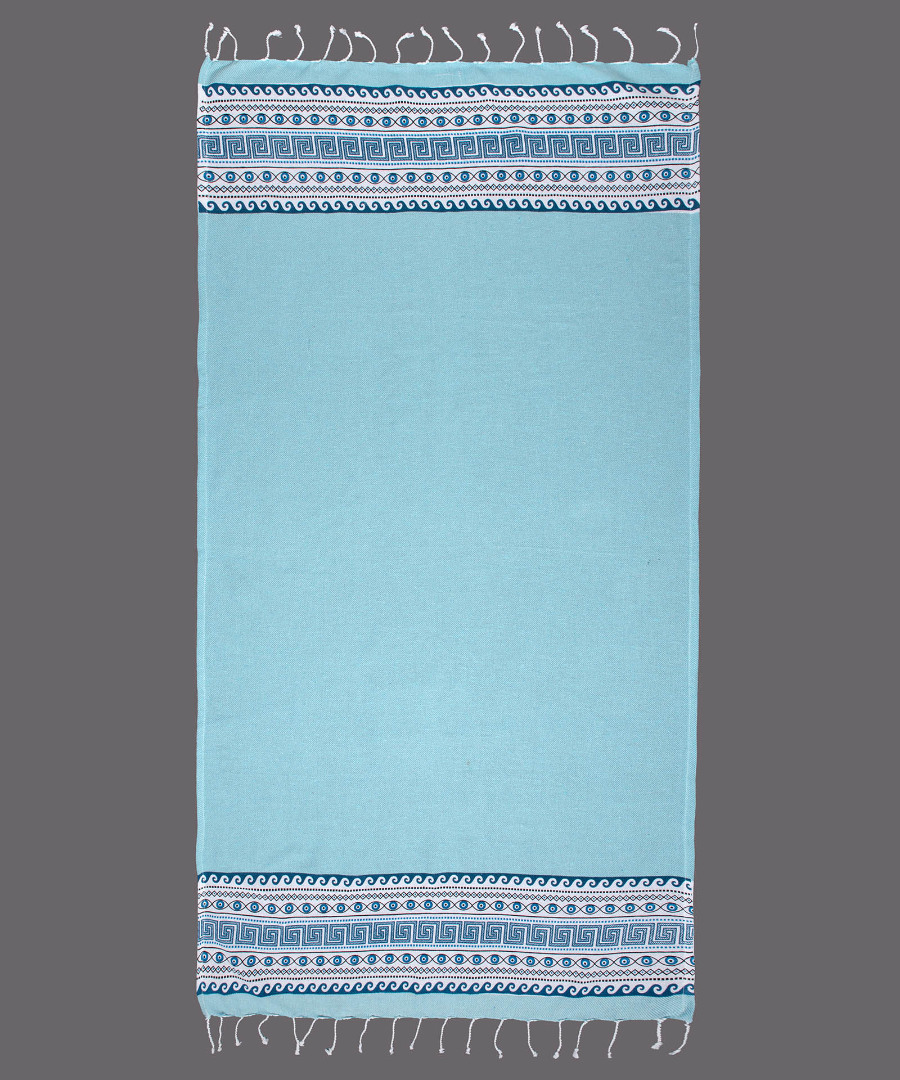 Pestemal nkp555 (90cm x 180cm) σιέλ