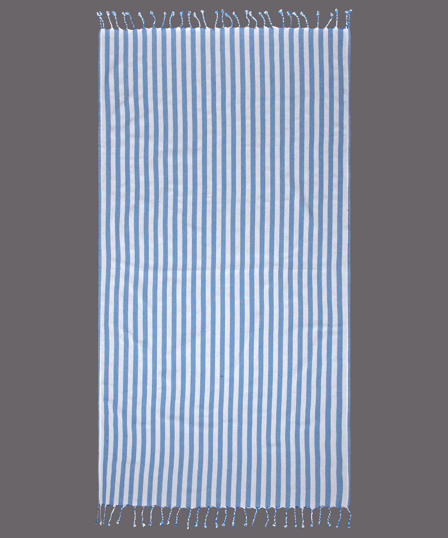 Pestemal nkp666 (90cm x 180cm) μπλέ ροαγιάλ